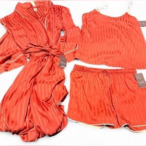 Auden Coral Sleep Set w/ Robe- NWT!